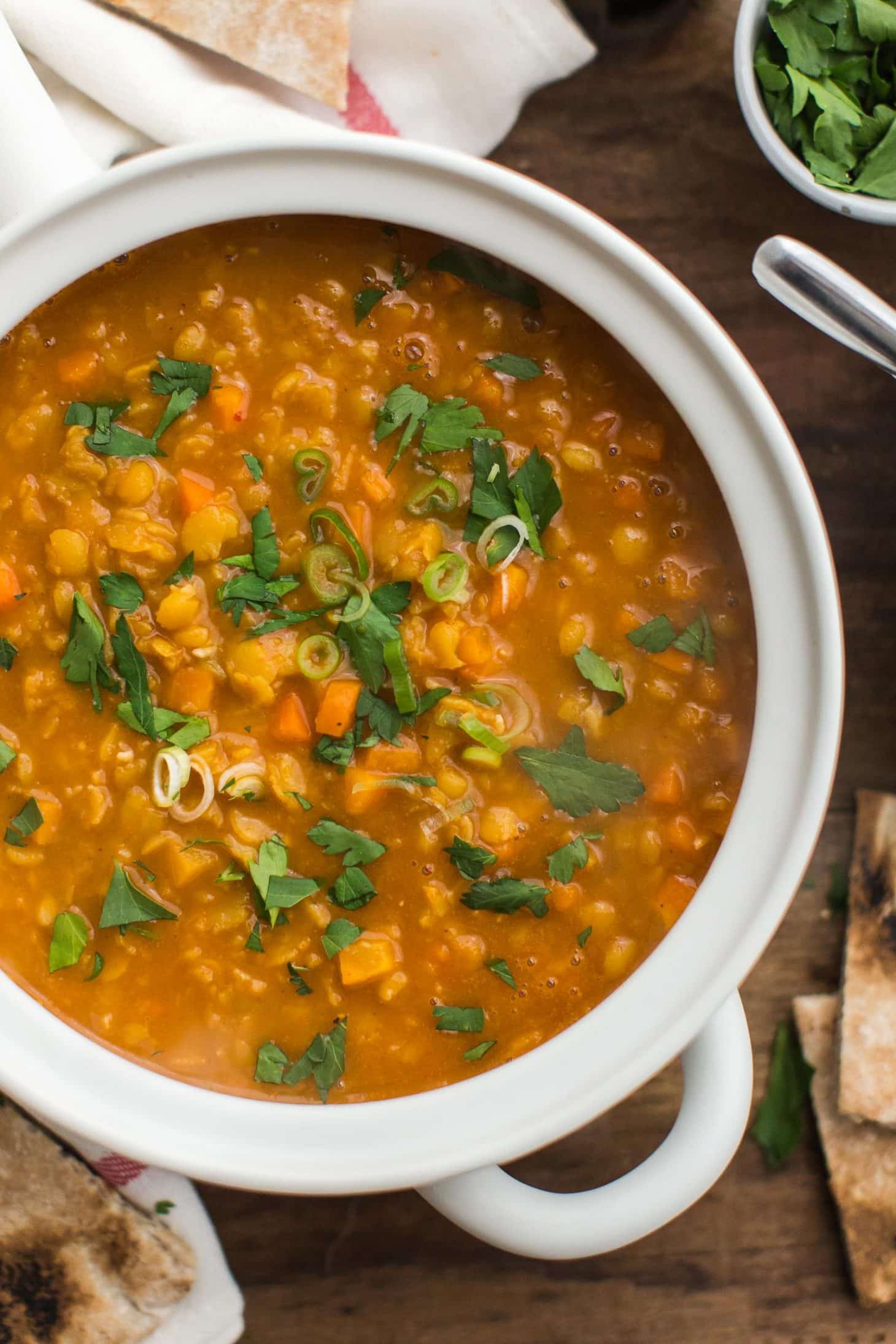 Carrot Peas Soup