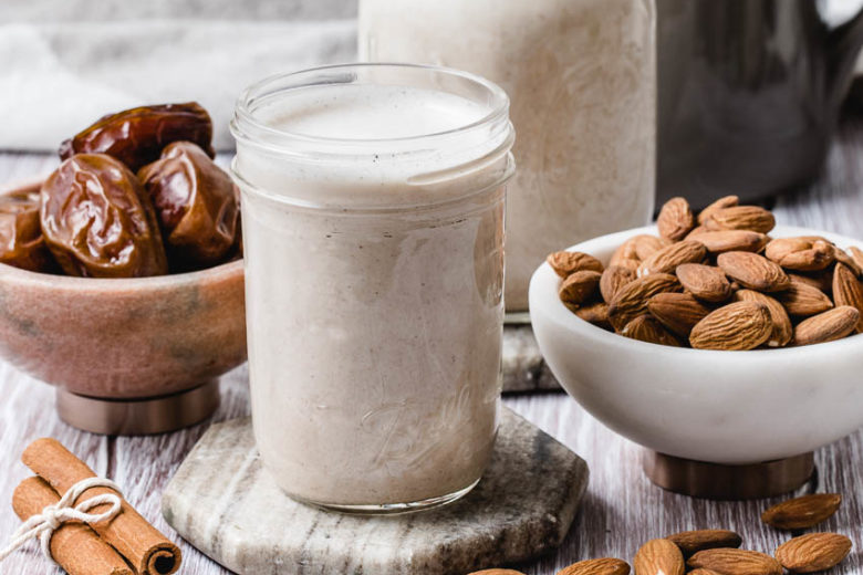 almond date milk for sports nutrition