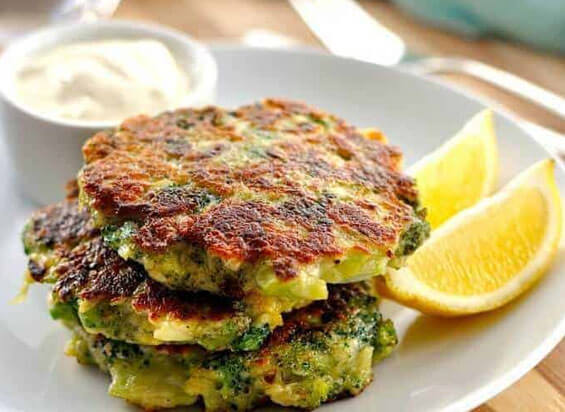 broccoli fritters for sports nutrition